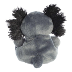 Aurora Onyx Axolotl Palm Pals on a shelf for room decor and showpiece styling