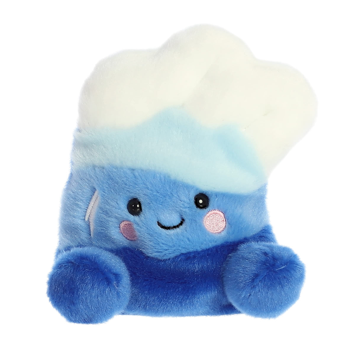 Aurora Shorey Wave blue palm pals plush – compact, soft, perfect for on the go play.