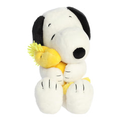 Aurora Adorable Peanuts Big Hugs Snoopy and Woodstock plush, ideal cuddle buddy for rooms and shelves.
