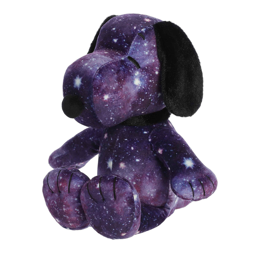 Aurora Adorable Peanuts Spaced Out Snoopy plush offers cozy 12-inch cuddles and nostalgia.