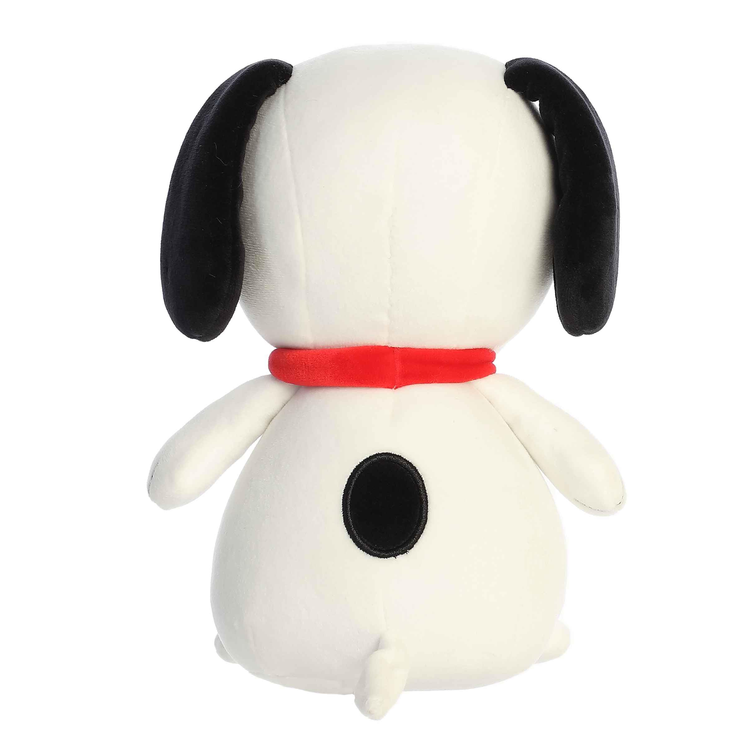 Aurora Adorable Peanuts Snoopy plush close-up showing soft fabric