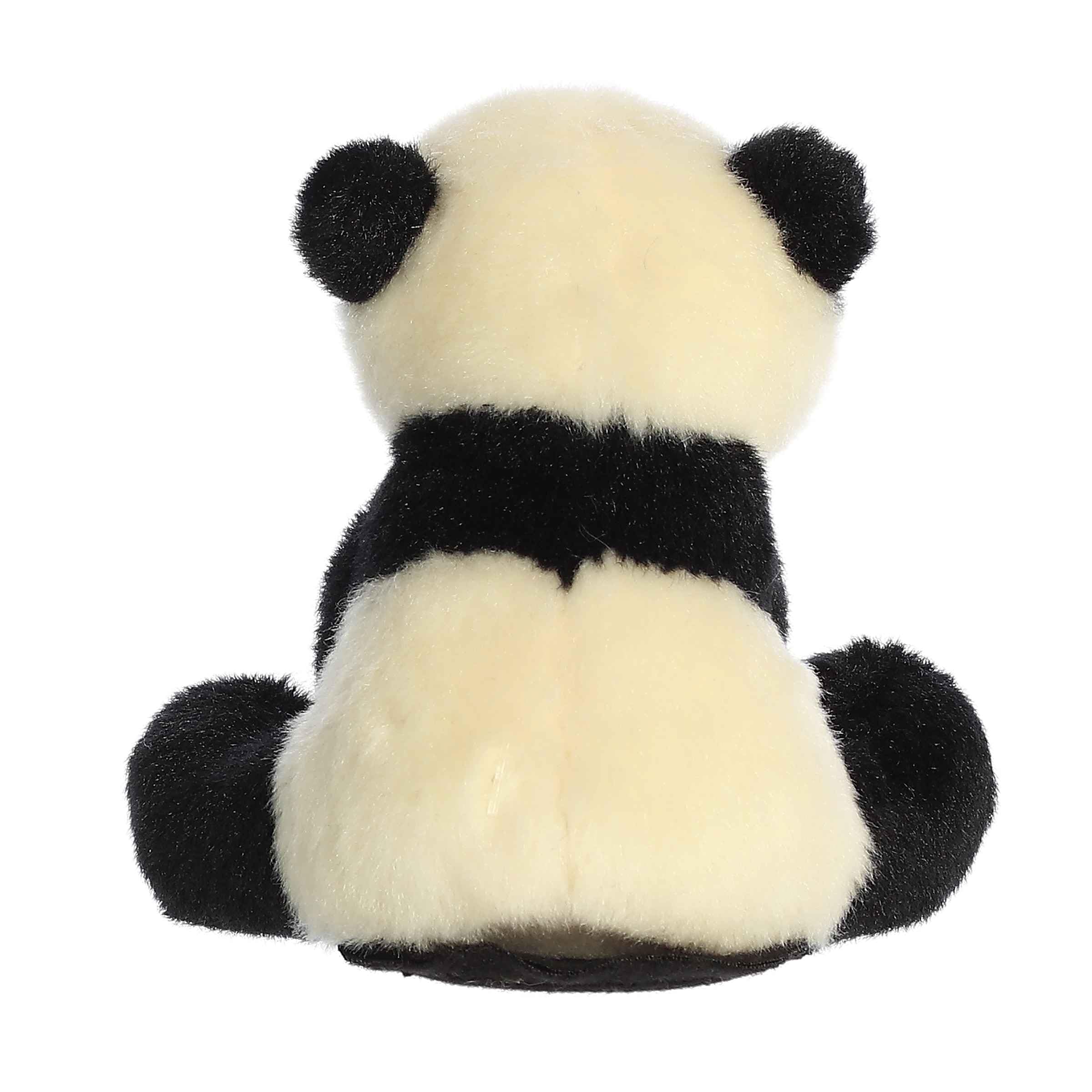 Aurora Adorable Shoulderkins Min Panda magnet attachment keeps plush secure during play.