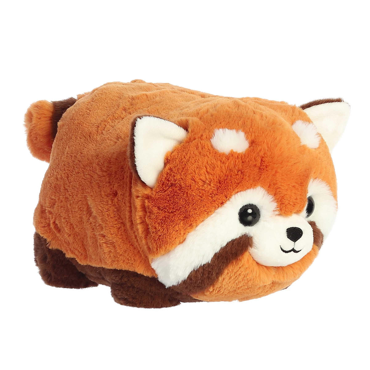 Aurora Remy Red Panda plush close-up shows ultra-soft fabric for comforting cuddles.
