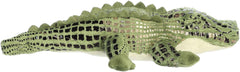 Aurora Alli 14-inch alligator plush with soft material for cuddles.