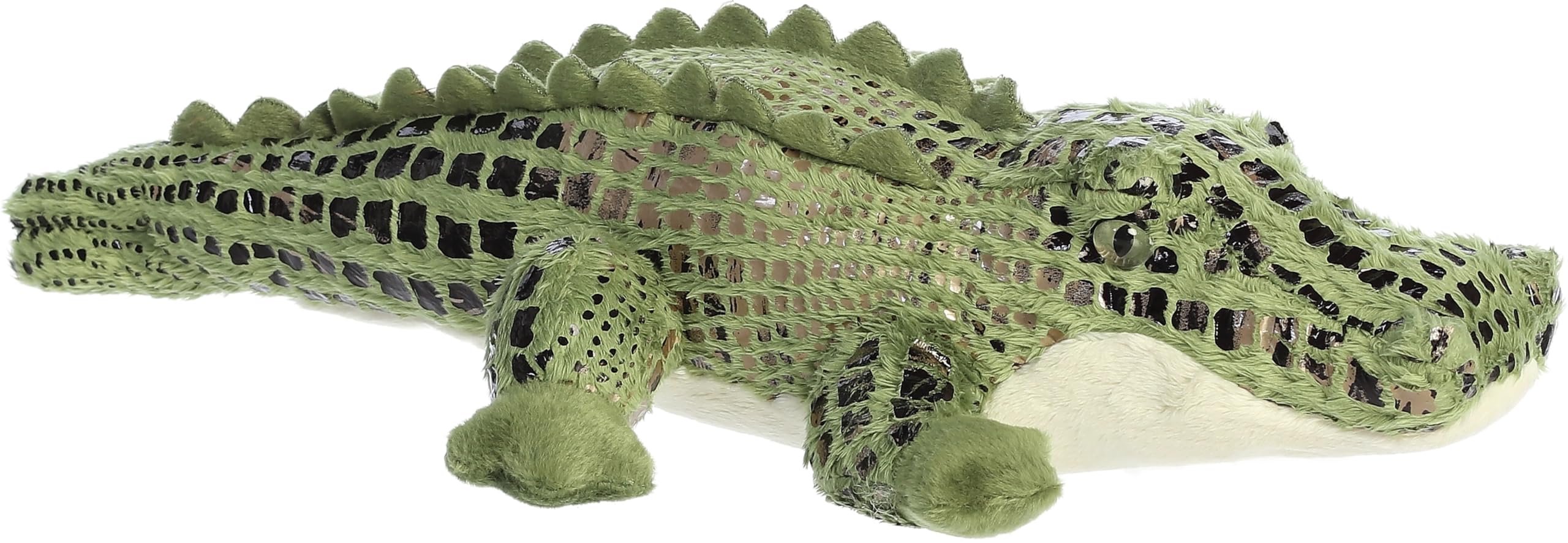 Aurora Alli bean-filled plush body highlights safety and durability.