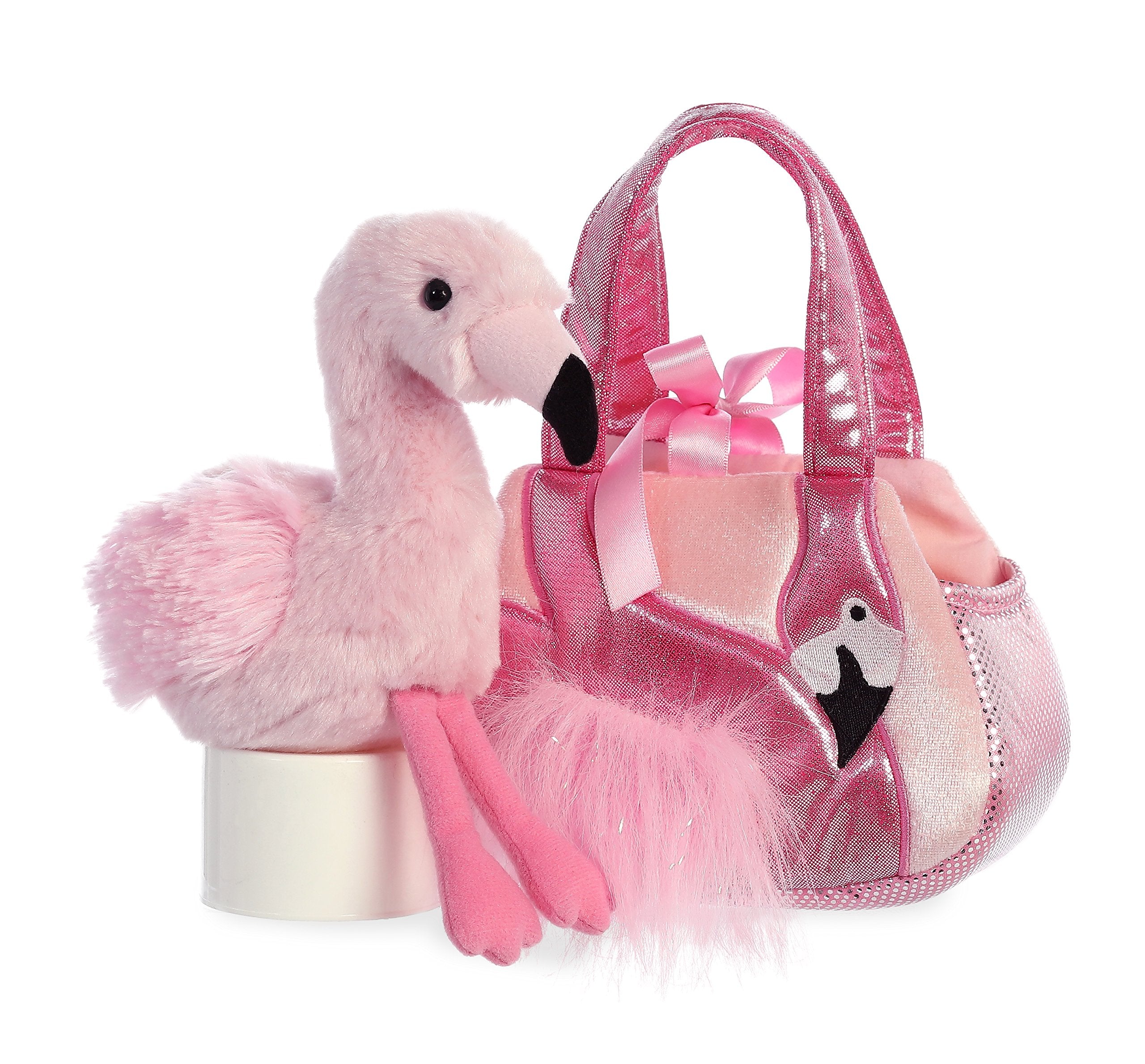Aurora Ava Flamingo Mini Flopsie included for interactive play on the go