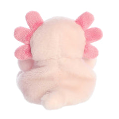 Aurora Ax Axolotl plush holds bean pellets for stable, safe play.