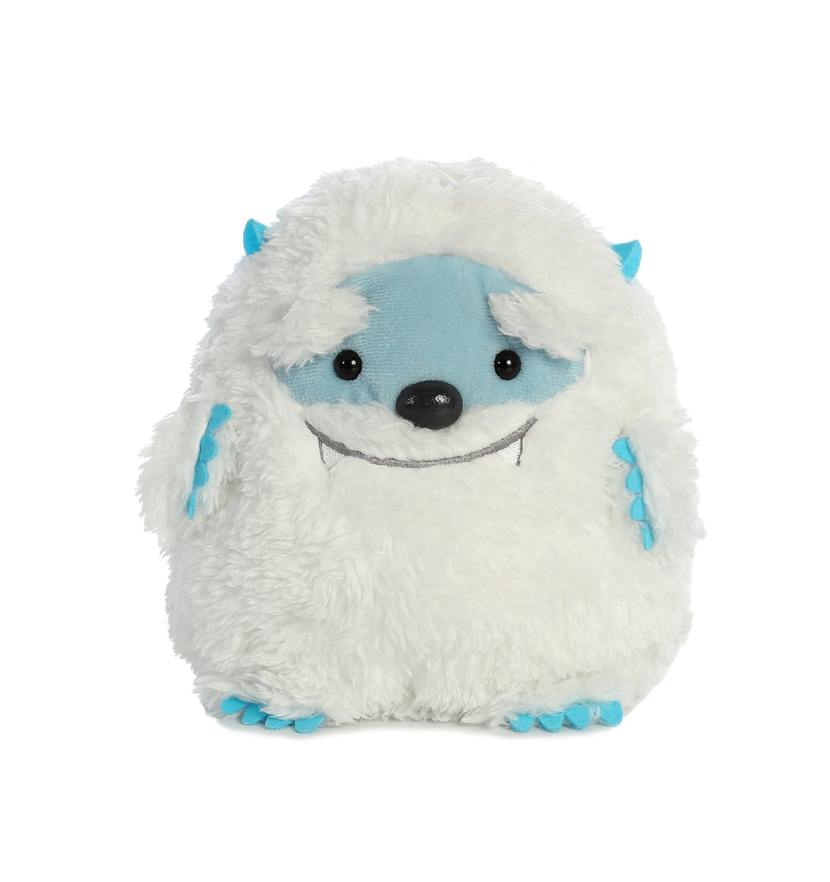Aurora Baby Yeti 6in close-up face, ultra-soft plush for cozy hugs.