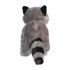 Aurora Bandit Flopsie back view highlights soft plush and relaxed pose.