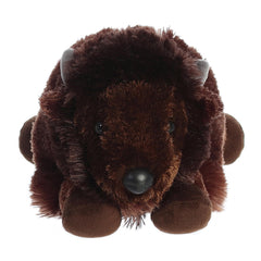 Aurora Adorable Flopsie Bison plush tail tuft in a playful pose for storytelling.