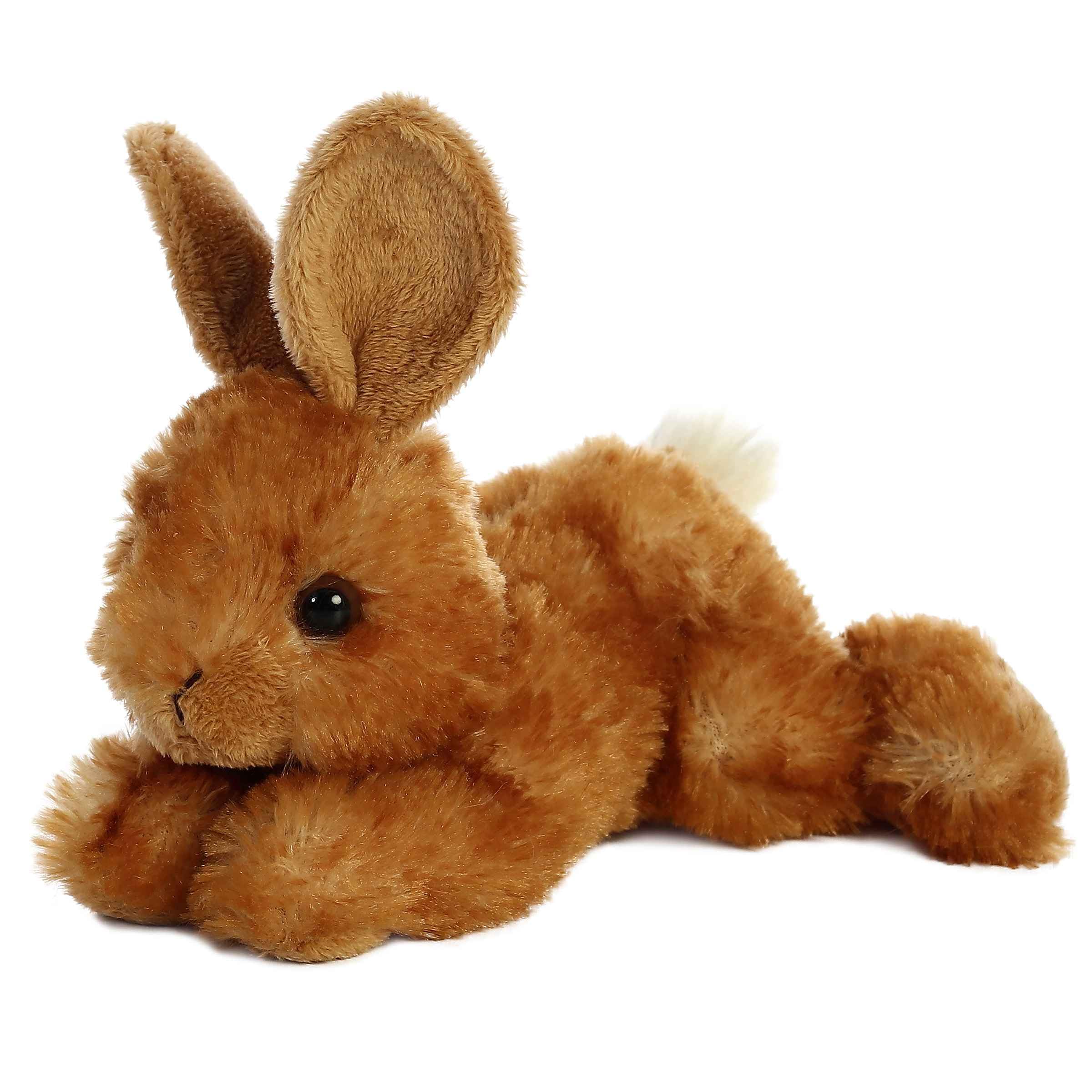 Aurora Bitty Bunny cuddly size makes it perfect for hugs, travel, and gifting.
