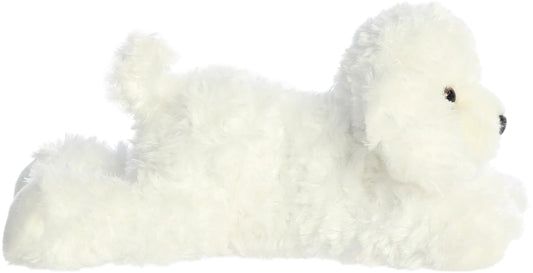 Aurora Bonita Flopsie close-up shows secure bolted eyes and safety features.