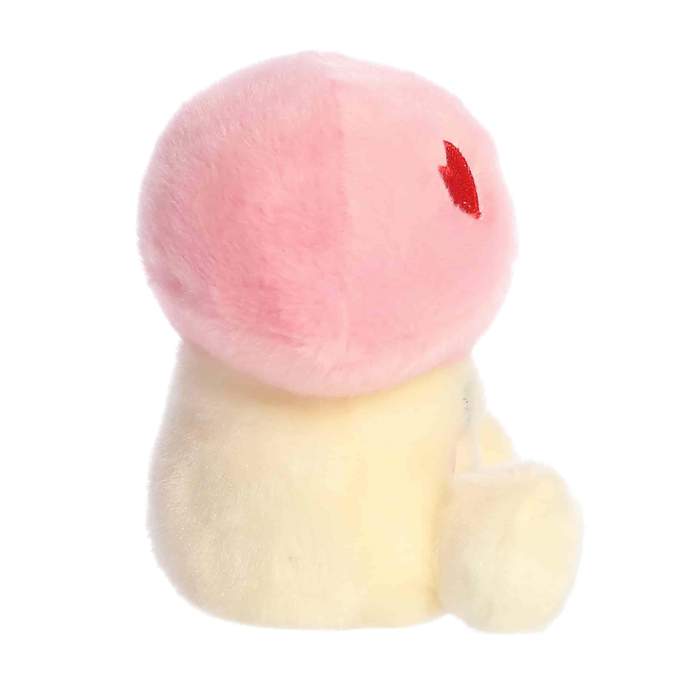 Aurora Brooklyn Mushroom soft fabric; fluffy texture for snuggles and display.