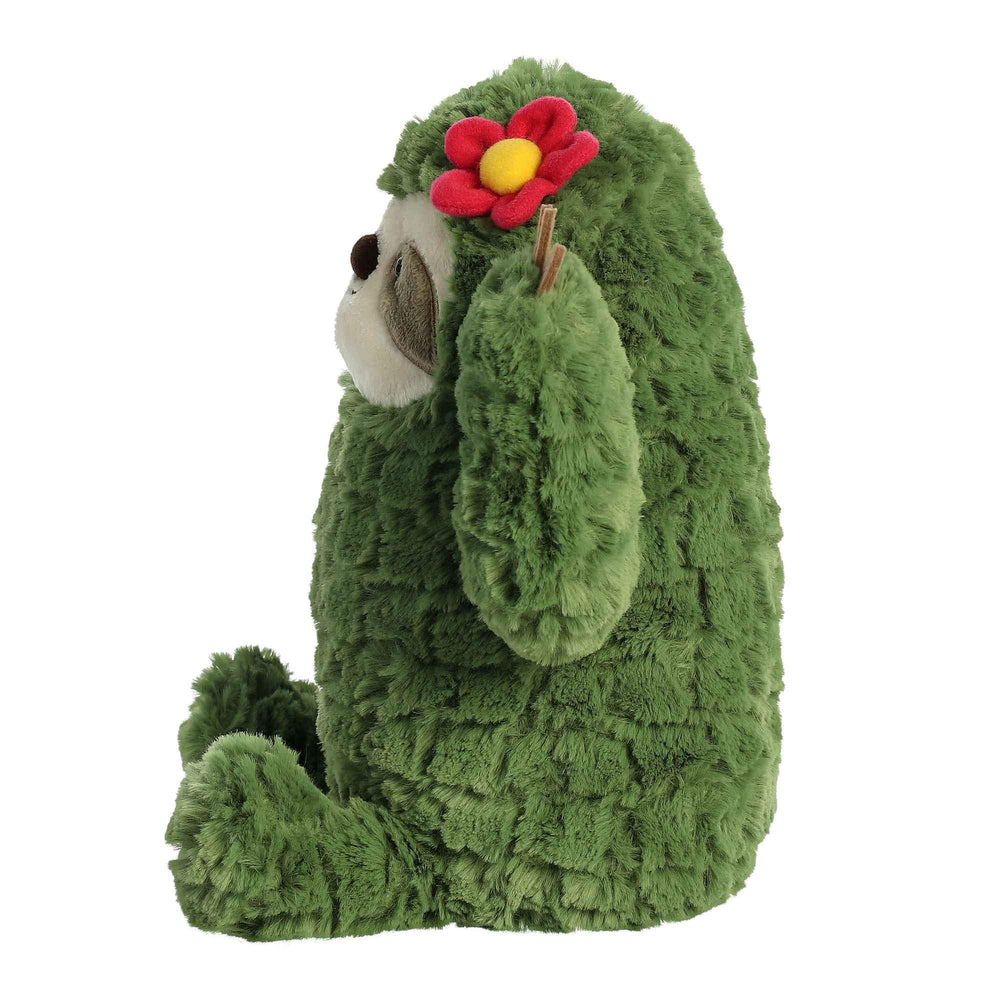 Aurora Cactus Sloth plush bean pellets close-up for stable seating