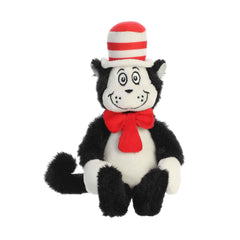 Aurora Cat in The Hat plush side view, ideal bedtime companion