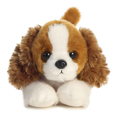 Aurora Charles Mini Flopsie 8in belly-rest pose, easy for child-friendly play.