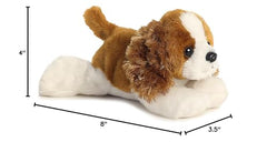 Aurora Charles Mini Flopsie 8in packaging-friendly, ideal for gifting and display.