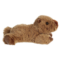 Travel-friendly Charlie Capybara fits bags and car rides.
