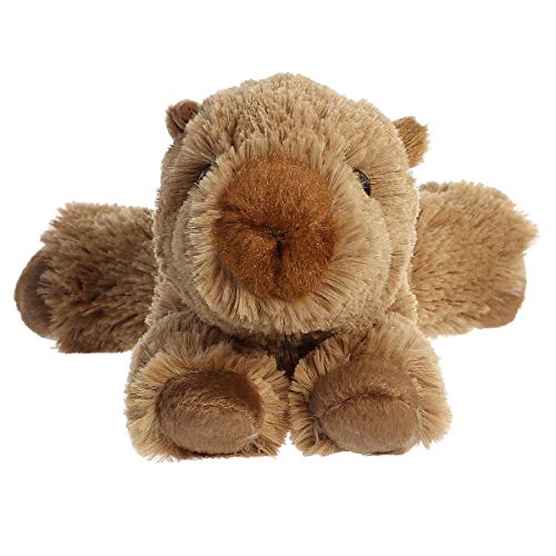Charlie Capybara's gentle expression invites calm, friendly playtime.