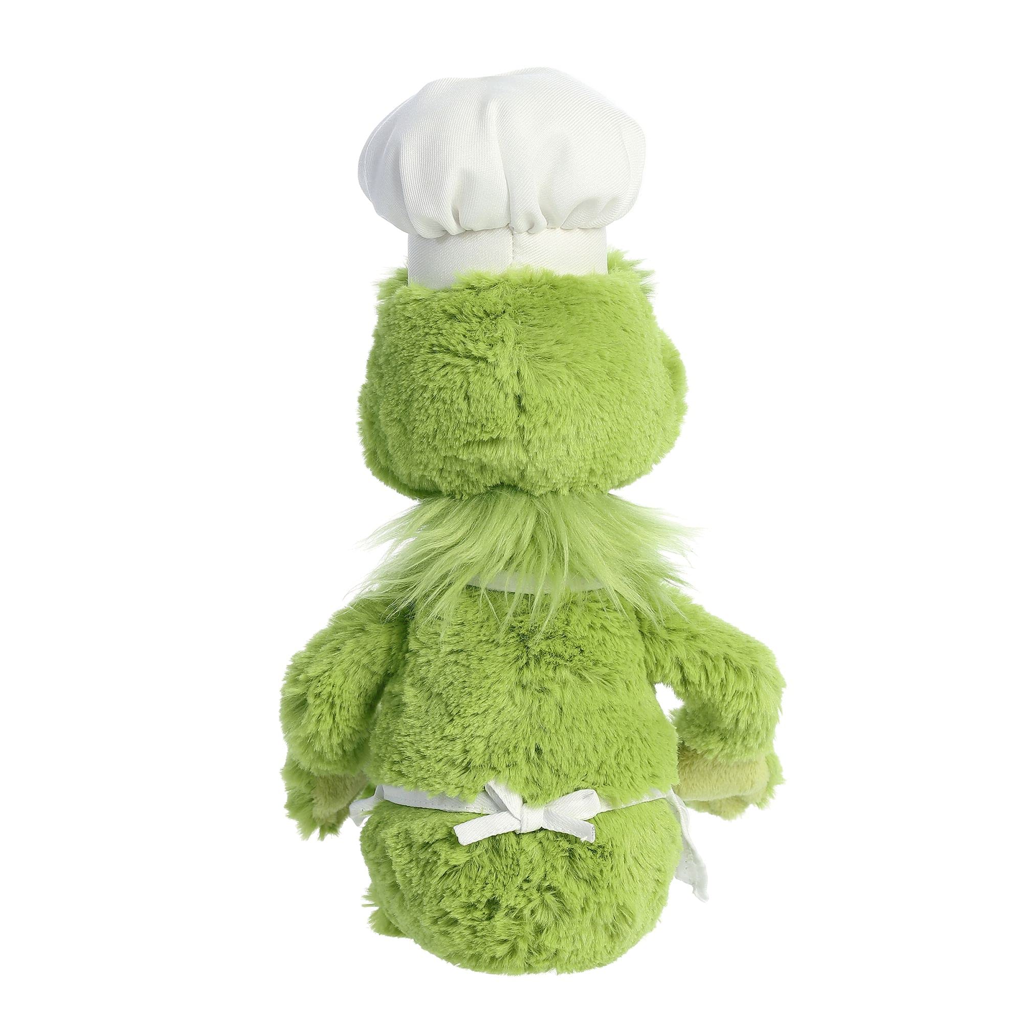 Bean pellets stability in Aurora Grinch plush for durable cuddles.