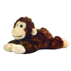 Aurora Cheki Chimp plush – 8-inch brown cuddly friend for cozy play and snuggles