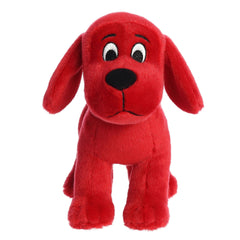 Aurora Clifford plush with embroidered facial features for expressive play.