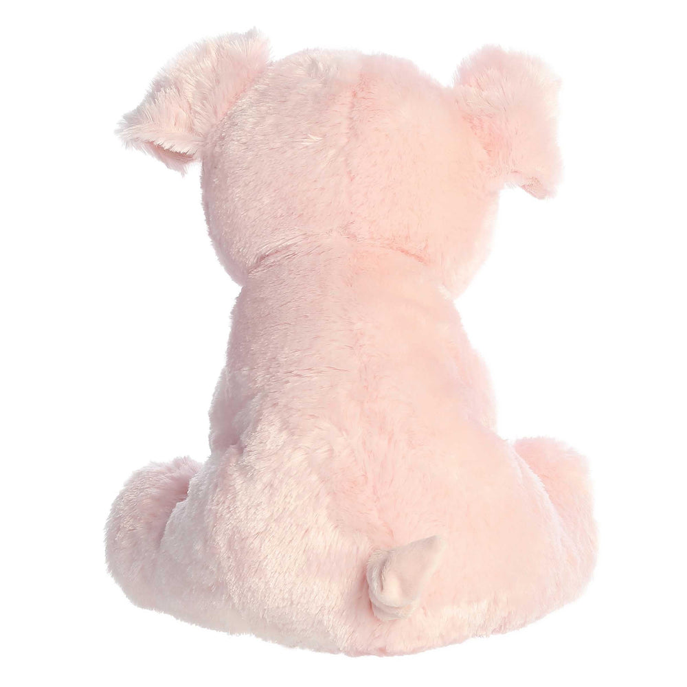 Aurora Cuddly Pig pink plush ready for bedtime routines.