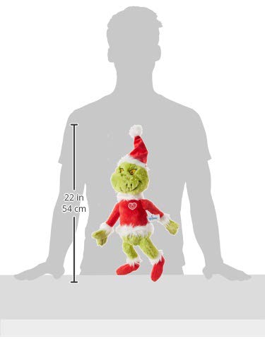 Aurora Max 18-inch plush, soft shaggy fur for imaginative play and holiday shelf appeal.
