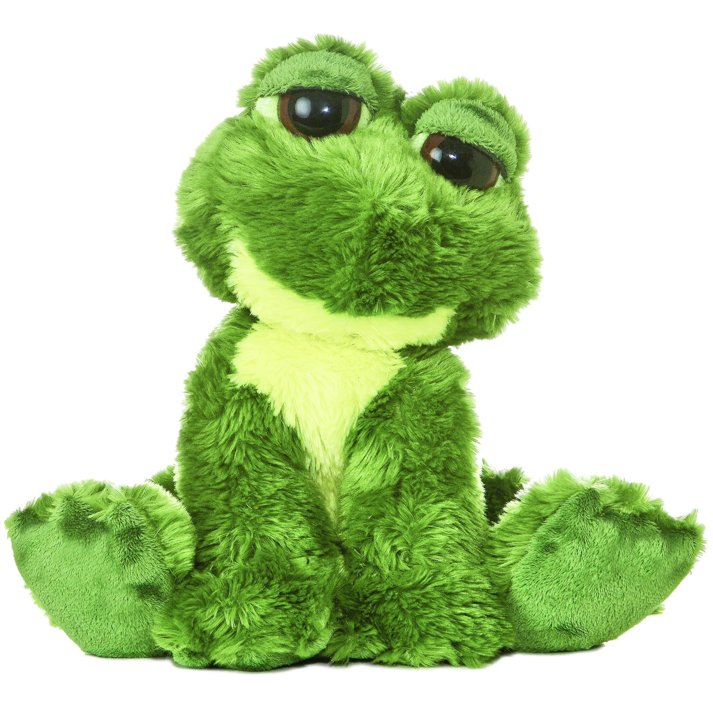 Aurora Fantabulous Frog face with sleepy expression ideal for cuddling.
