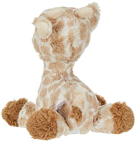 Aurora Ebba Loppy Giraffe Musical thin neck supports secure hold during cuddles.