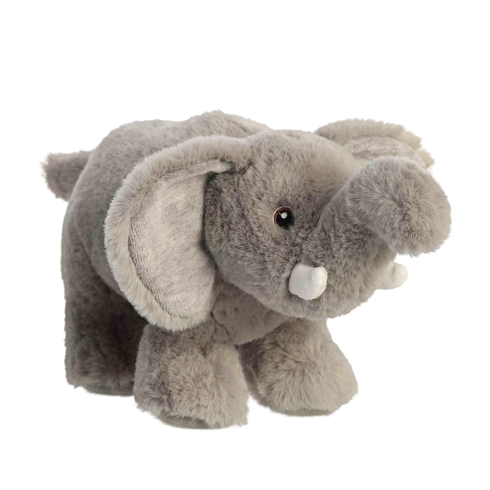 Aurora Eco Nation Elephant tag highlighting recycled materials