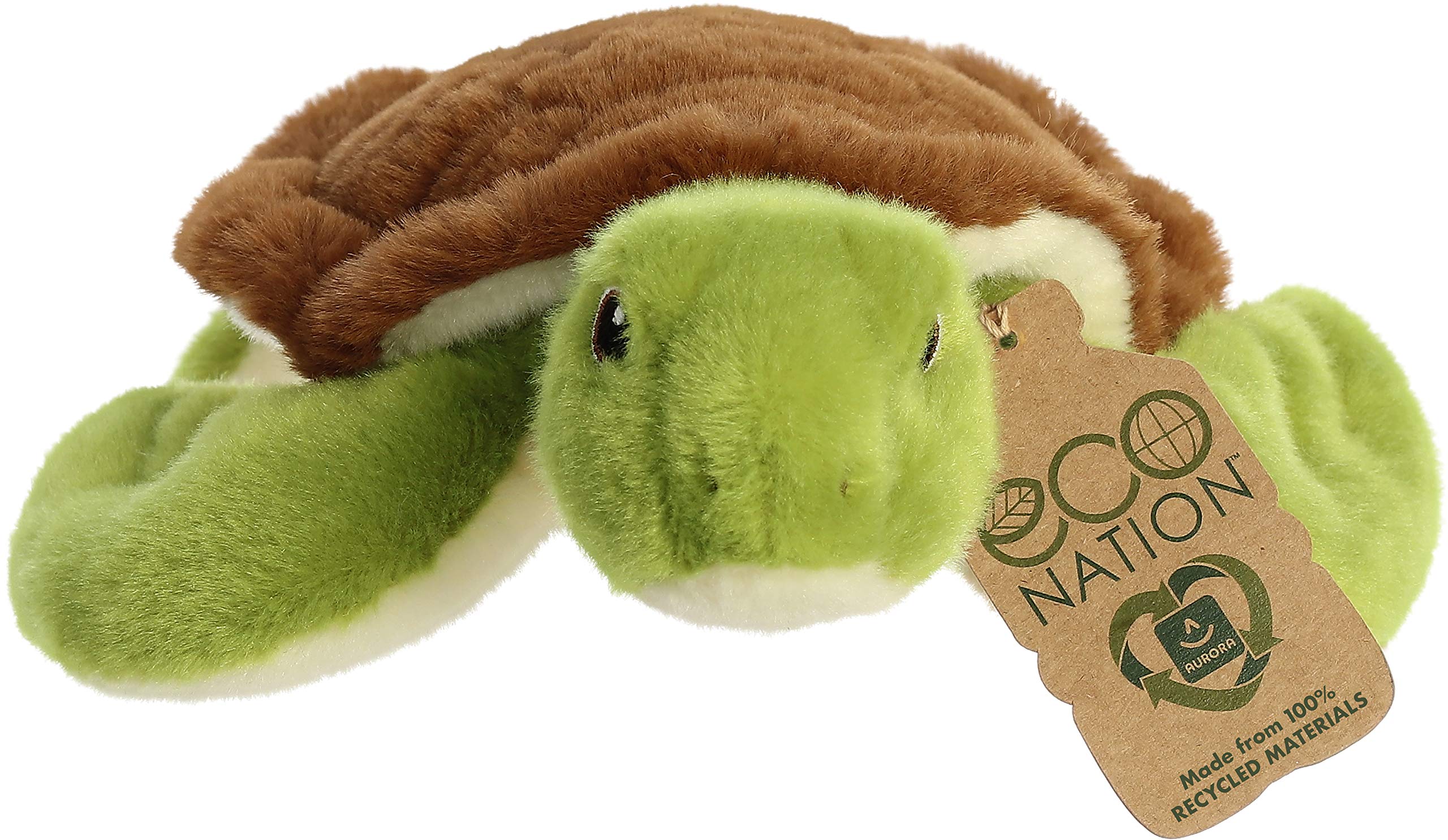 Eco Nation bottle tag crafted from recycled materials adds sustainable branding.