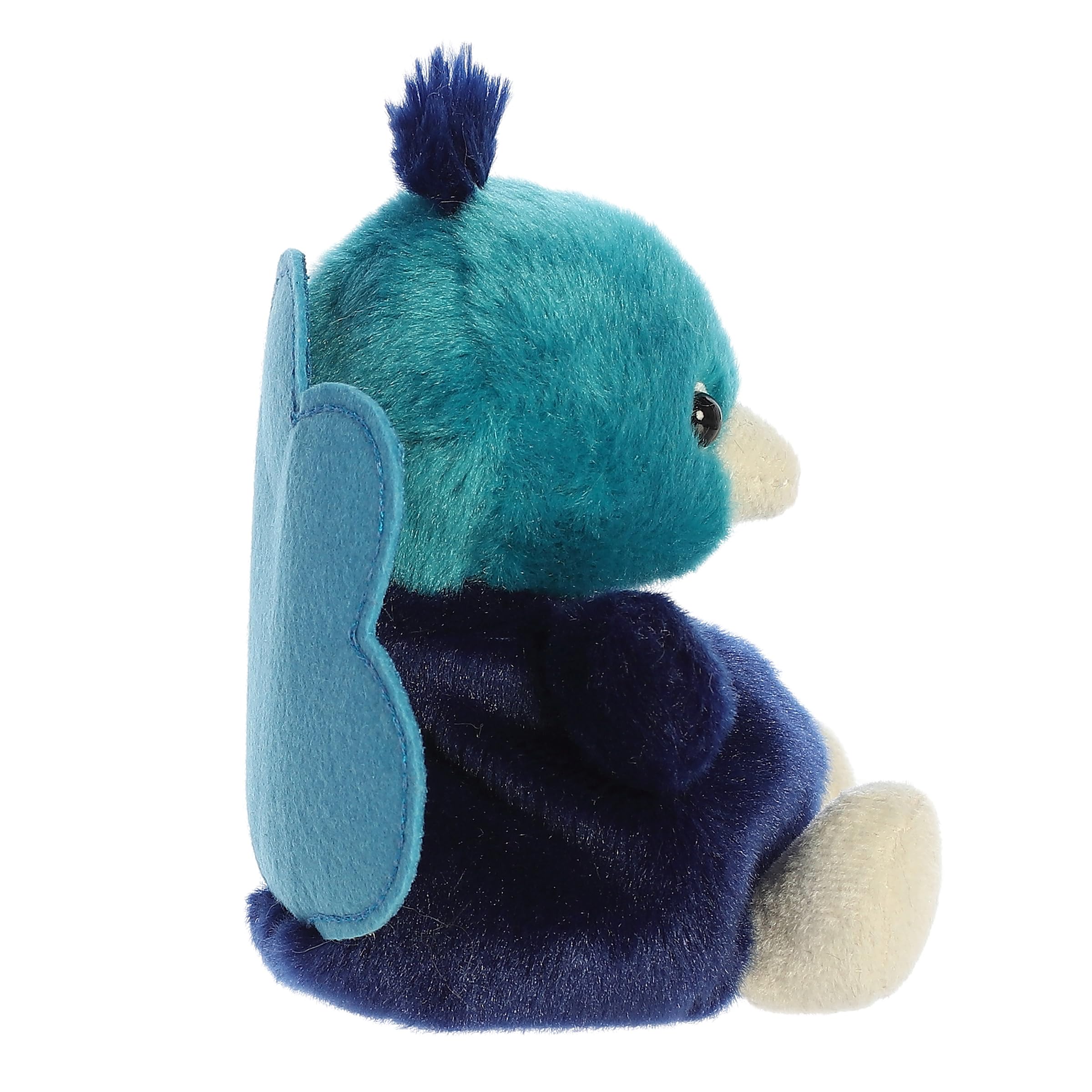 Aurora Elton Peacock handheld size plush ideal for palm pals collection