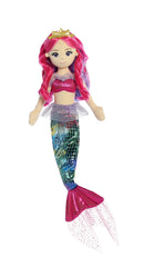 Aurora Enchanting Sea Sparkles doll with rainbow fabric inspires imaginative play