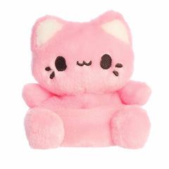 Aurora Meowchi Palm Pals front view strawberry plush adds color to shelves.