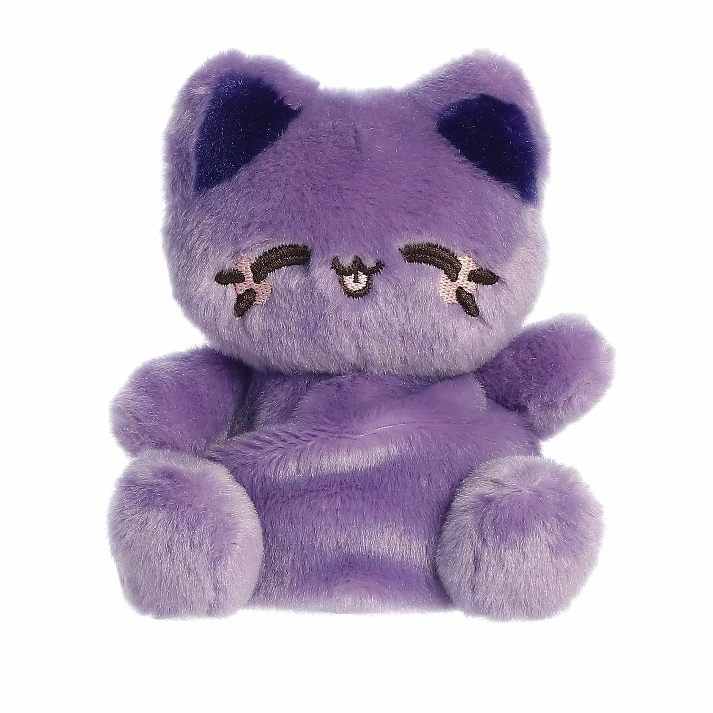 Aurora Meowchi Palm Pals plush face detail for cozy play and display.