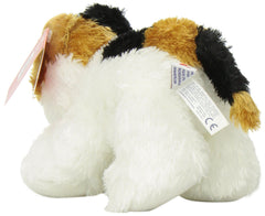 8-inch Esmeralda rests on belly for easy, engaging play sessions.