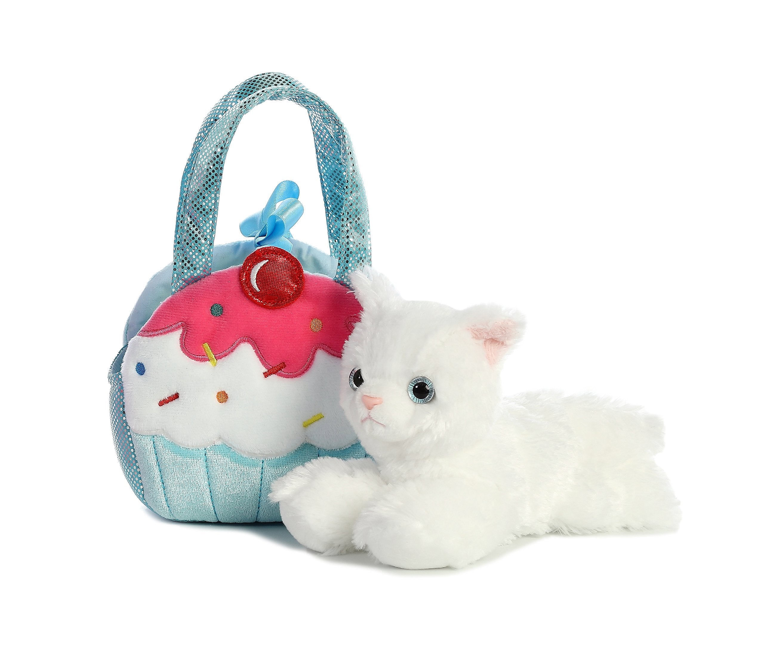 Removable Aurora Sweets Kitty plush supports flexible dress-up storytelling.