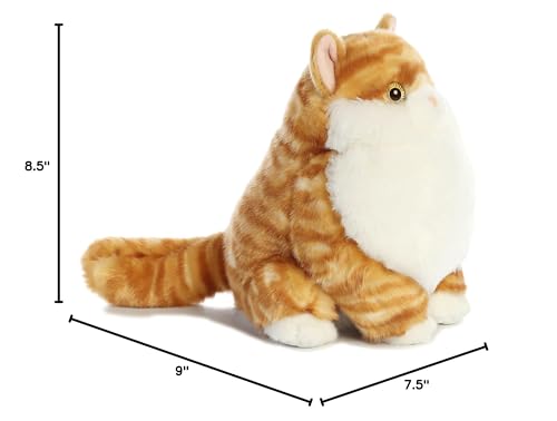 Aurora Fat Cats Butterball Tabby cuddle-ready plush perfect for bedtime routines.
