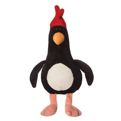 Aurora Feathers McGraw penguin plush with ultra-soft fabric for cozy cuddling.
