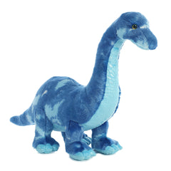 Aurora Ferocious Dinos & Dragons Brachiosaurus blue plush, soft and cuddly for kids
