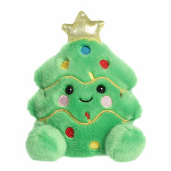 Aurora Festive Palm Pals Douglas Christmas Tree plush in green, soft fabric for shelves
