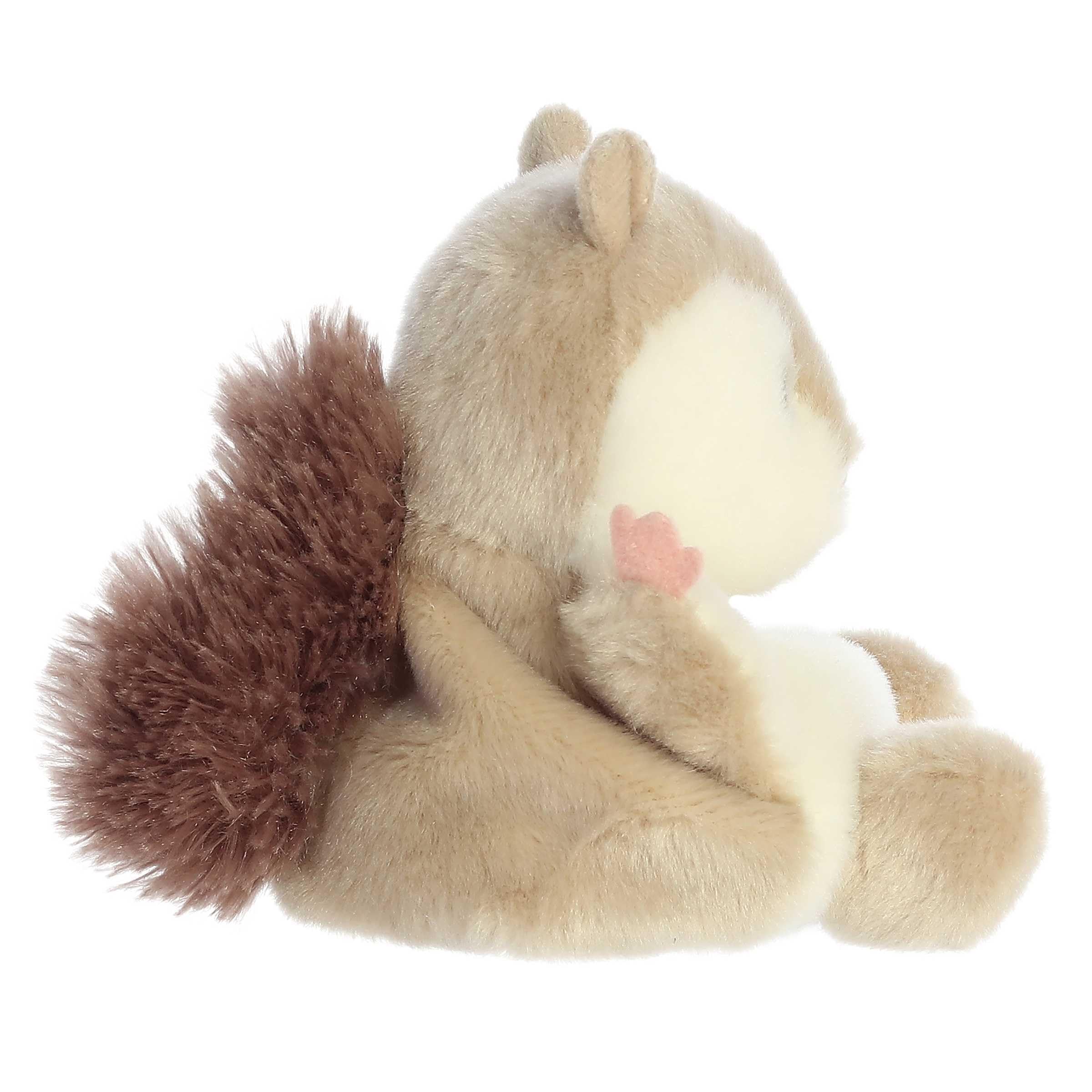 Aurora Flaps plush material close-up emphasizing fluffy surface for durable play.