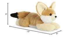 Aurora Flopsie 12-inch Fennec Fox tan close-up of fur texture for a comforting flop