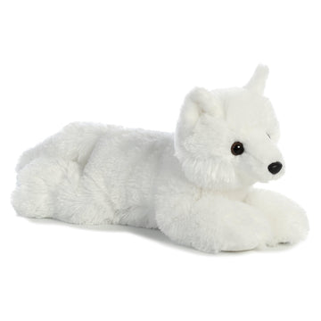 Aurora Flopsie Arctic Fox plush for cuddling and cozy home decor