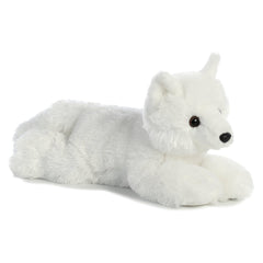 Aurora Flopsie Arctic Fox plush for cuddling and cozy home decor