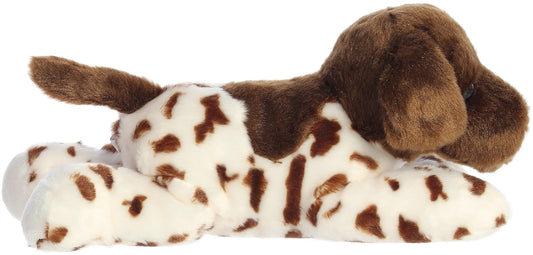Aurora Gio Flopsie plush shows floppy ears and soft fur for cuddling