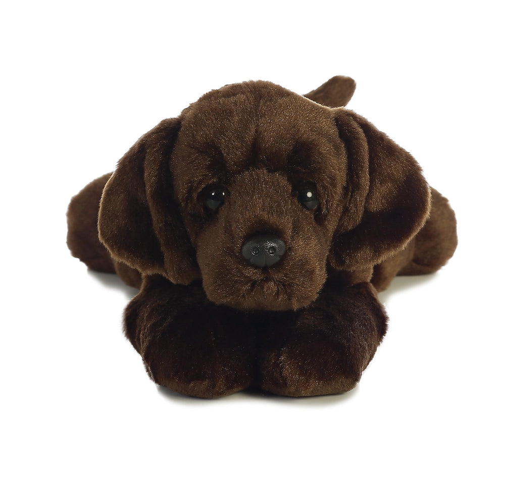 Aurora Flopsie Max Chocolate Lab detailed face inspires imaginative adventures.