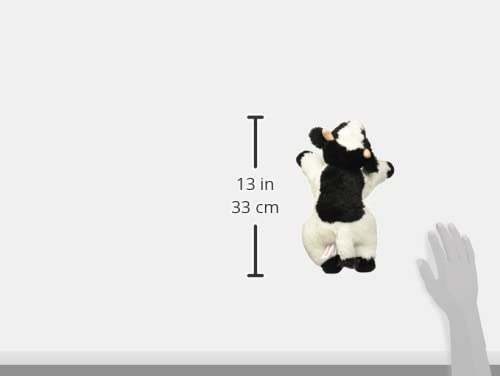 Aurora May Bell cow floppy pose plush, a charming addition to any collection.