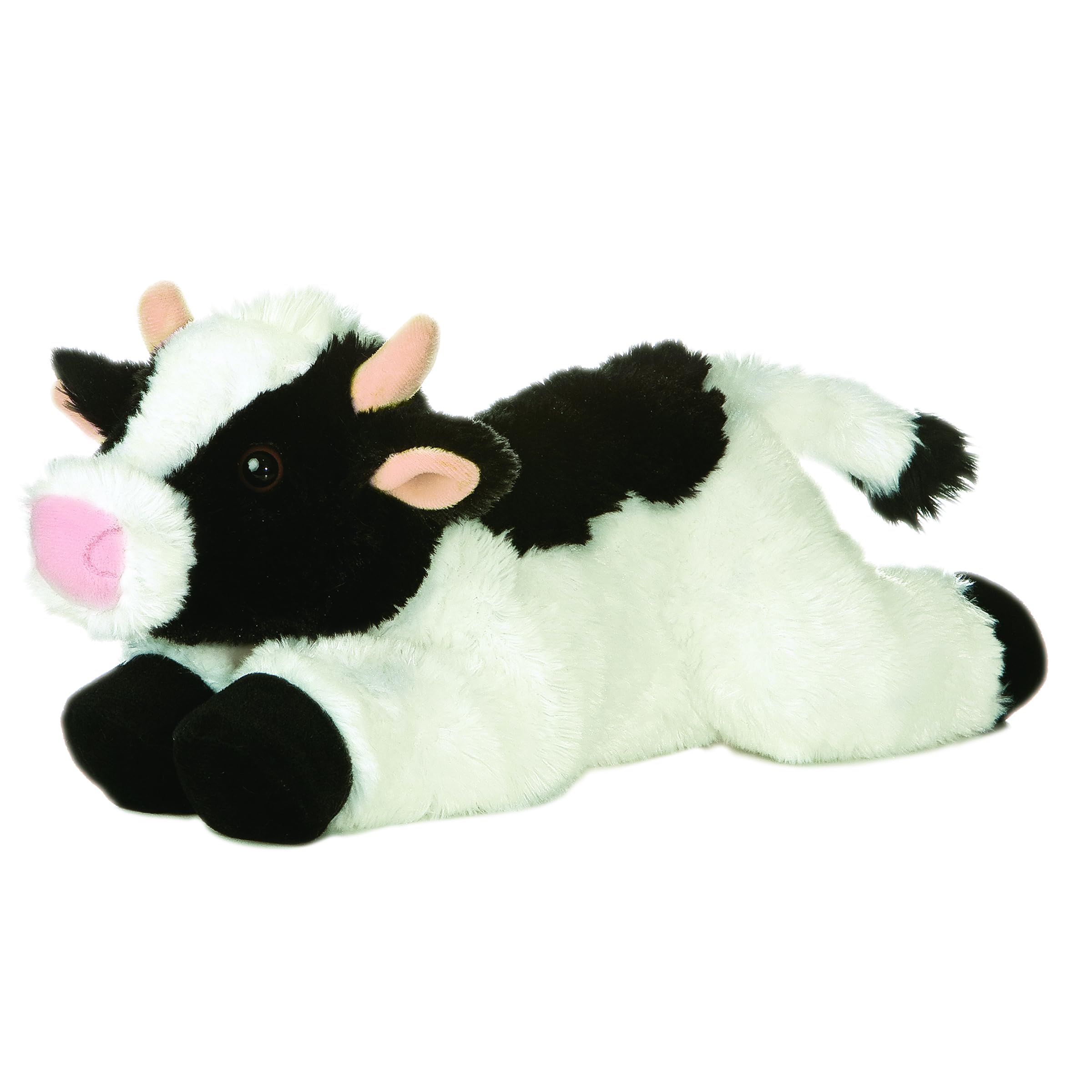 Aurora May Bell cow side view plush, ideal for storytelling and cuddles.